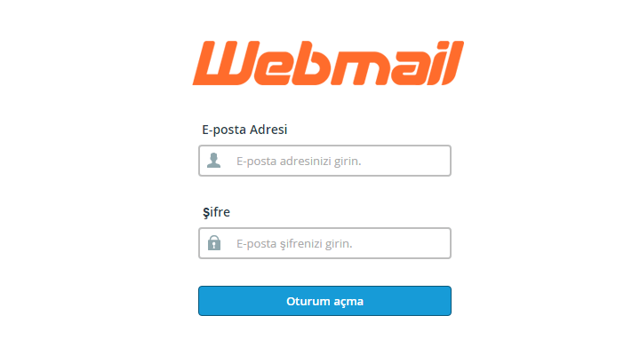 Webmail Kullanımı - Resimli Anlatım